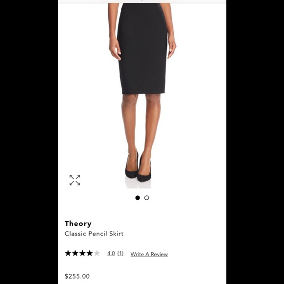 Theory Dresses & Skirts - THEORY classic black pencil skirt - FINAL $ DROP